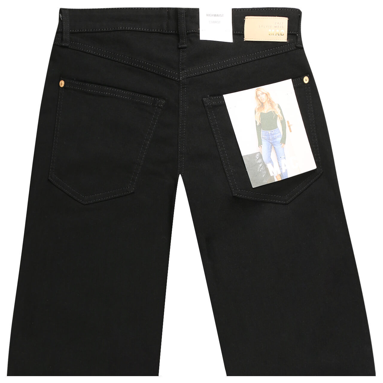 MAC x Sylvie Meis Rich Carrot 7/8 Jeans black