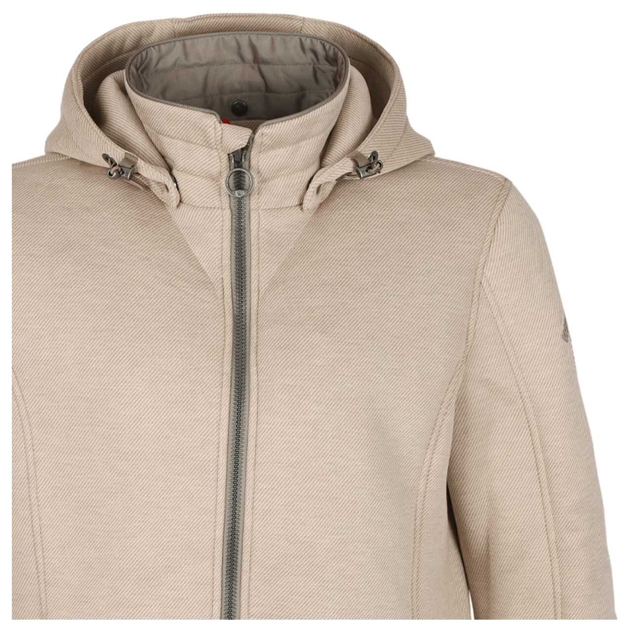 Herren Jacke Sarasota Men von Wellensteyn in Beige meliert, detaillierte Vorderansicht