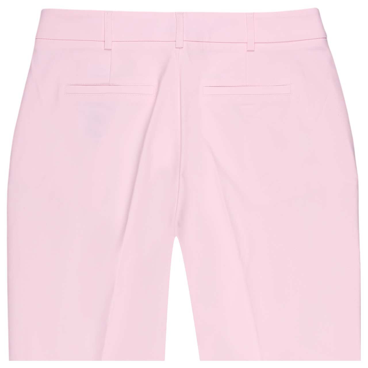 Damen 7/8 Baumwollhose Hamptons von Monari in Rosa, detaillierte Rückansicht