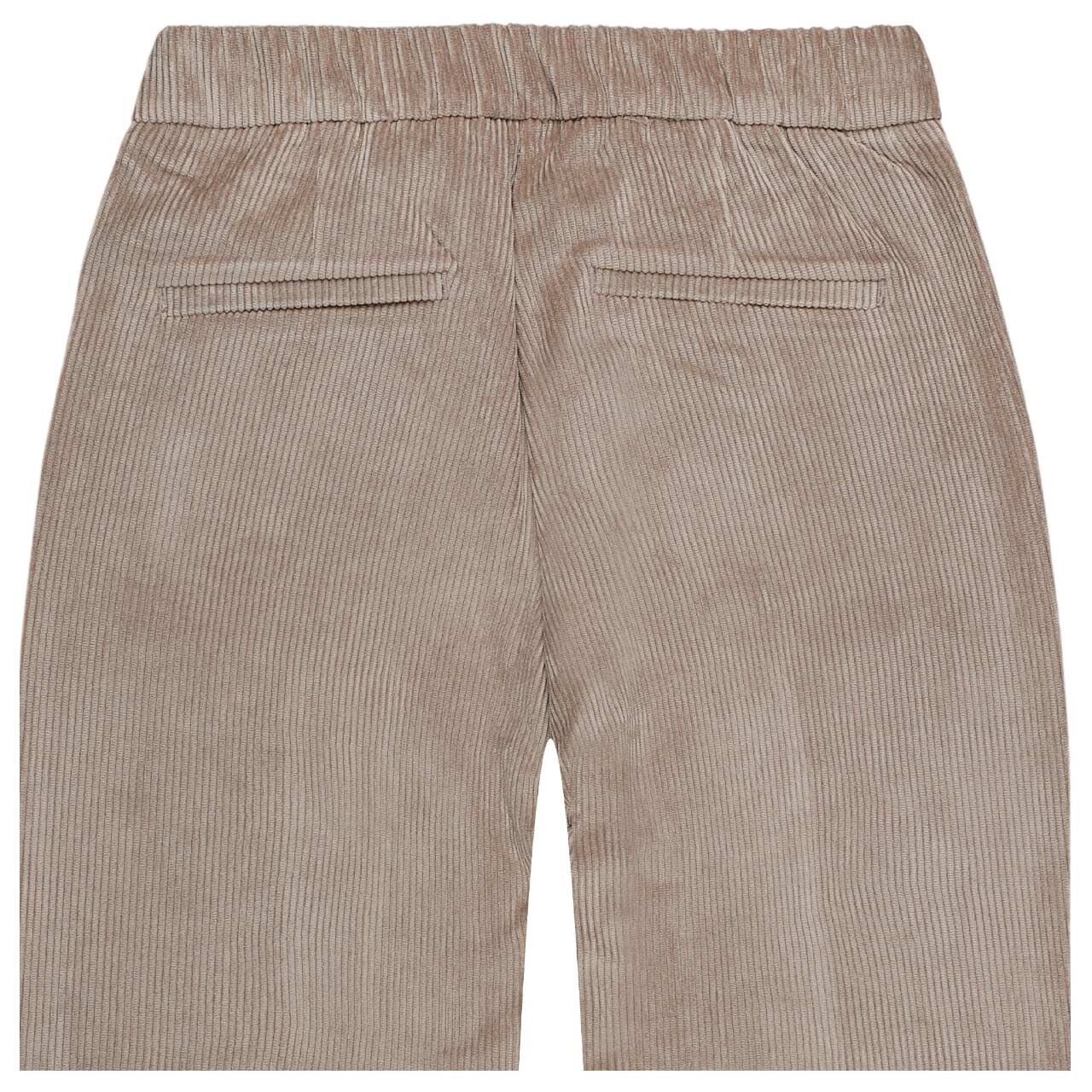 Damen Cordhose Chiara von MAC in Hellbraun, detaillierte Rückansicht