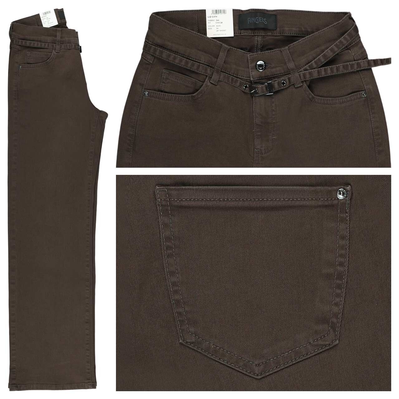 Angels Liz City Jeans chocolate used