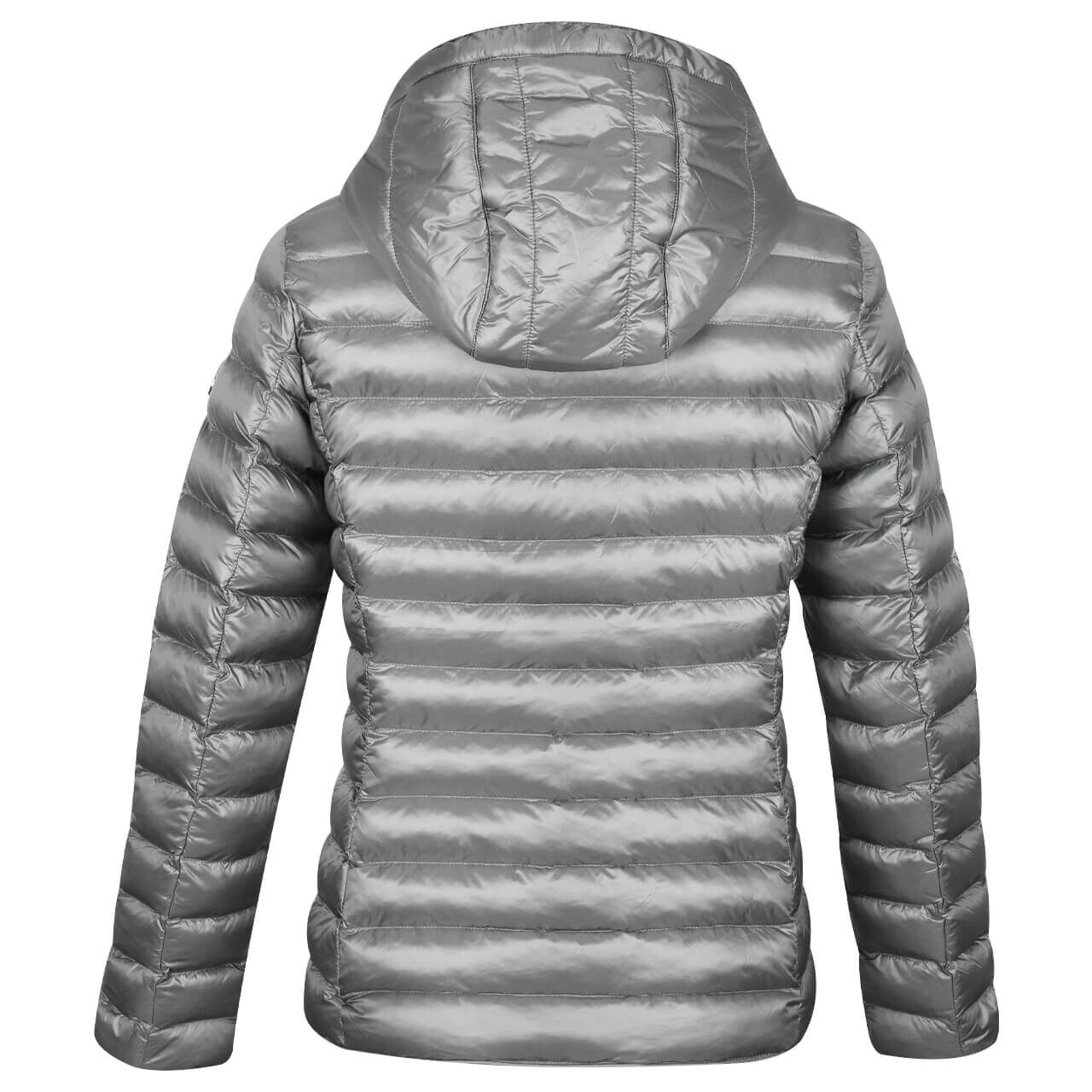 Damen Jacke Italy Hood von Wellensteyn in Silbergrau, Rückansicht