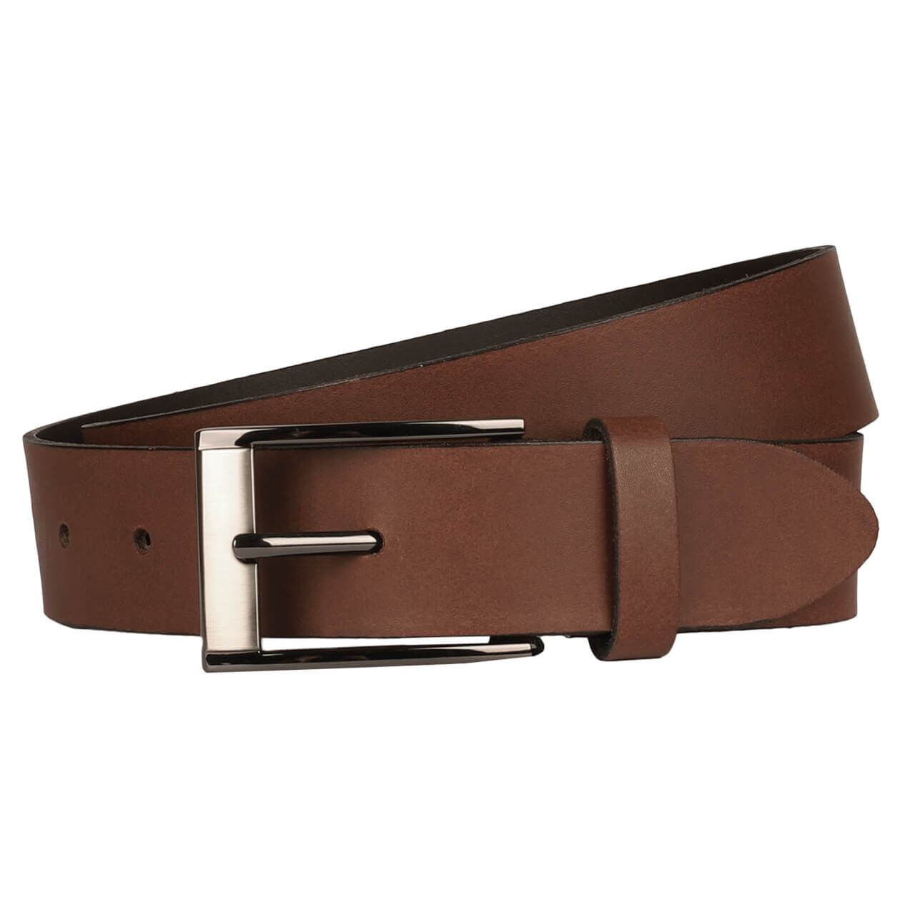 Bernd Götz Herren Basic Ledergürtel cognac Bernd Götz Herren Basic Ledergürtel cognac