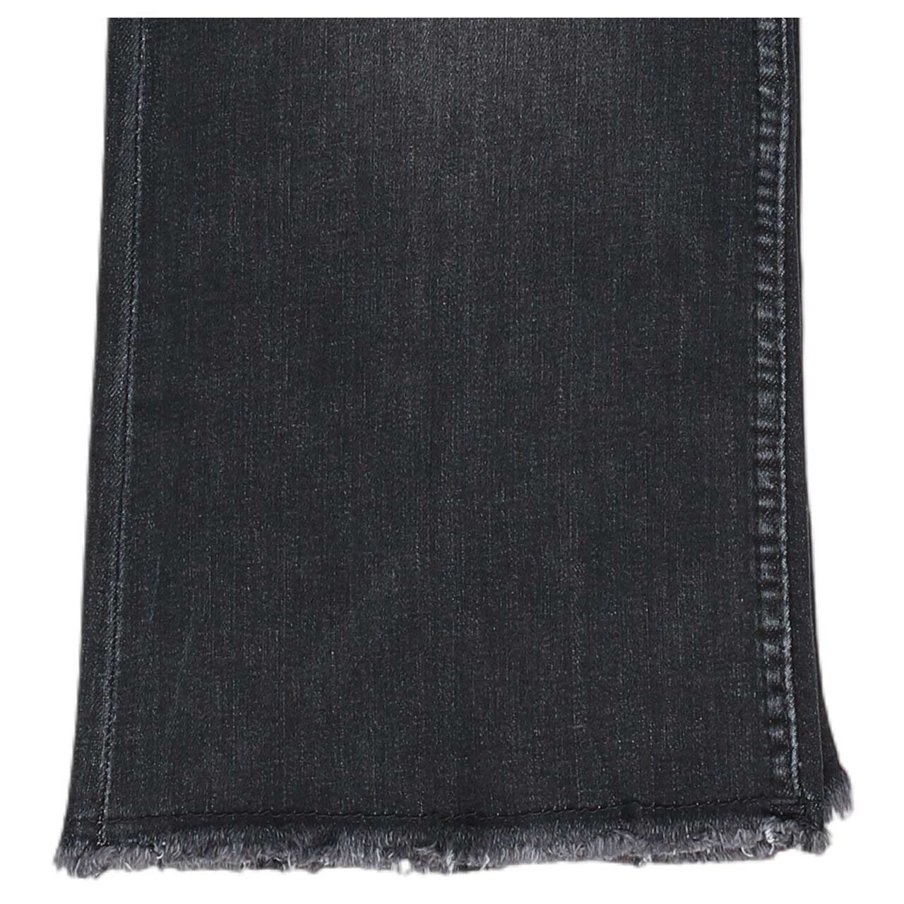 Damen 7/8 Jeans Emma von Blue Fire in Schwarz verwaschen, detaillierte Rückansicht