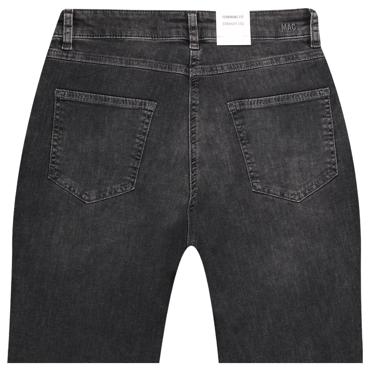 MAC Melanie Jeans high low mid grey wash