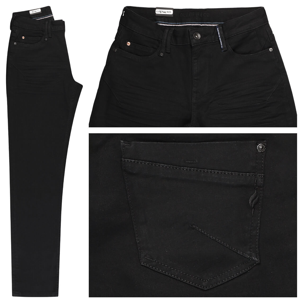 Blue Fire Lea Jeans black buffies Blue Fire Lea Jeans black buffies