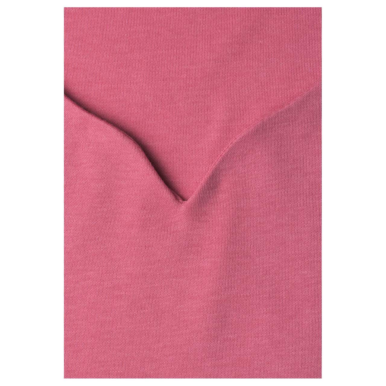 Damen T-Shirt Ada von Street One in Pink, detaillierte Vorderansicht am Model