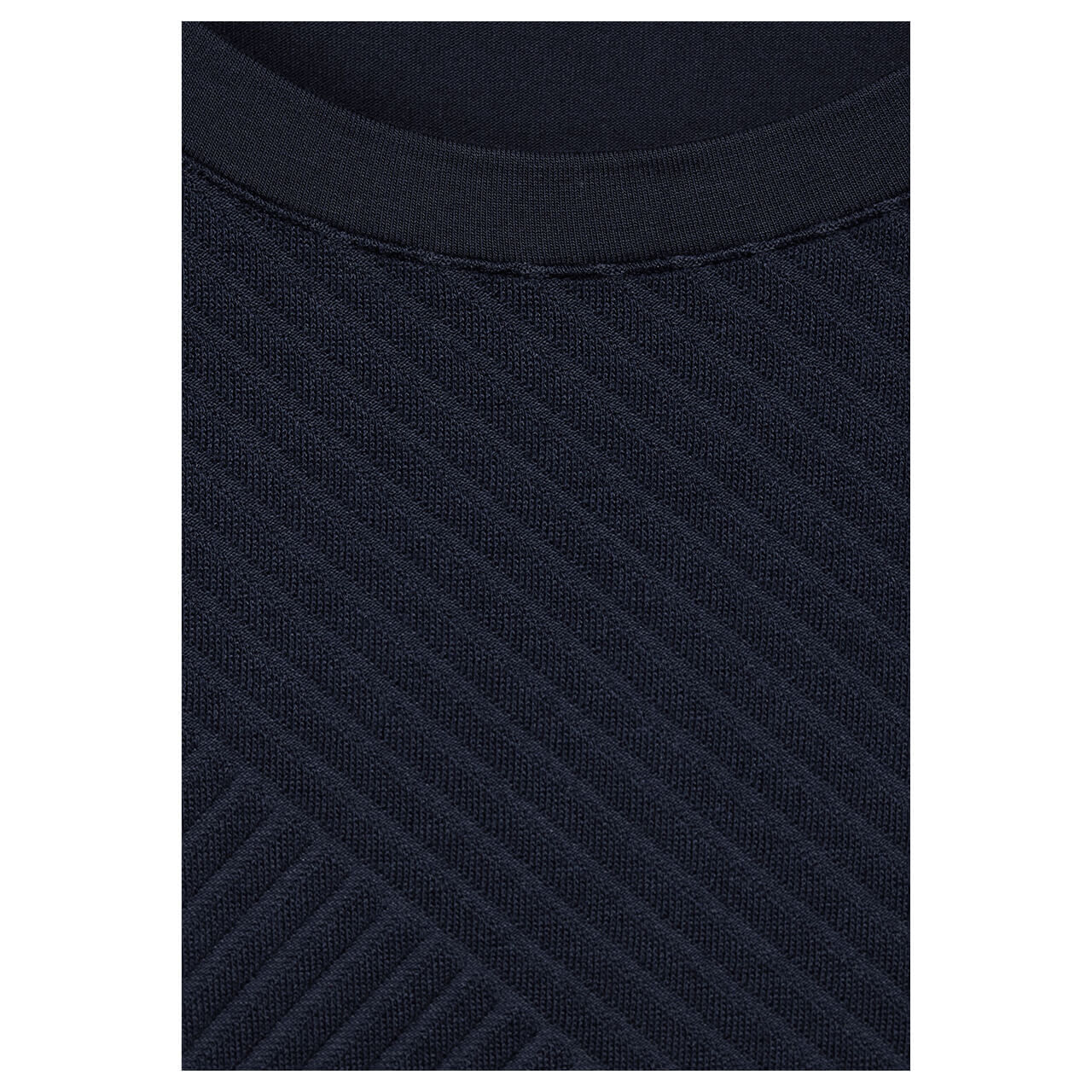 Cecil Damen 3/4 Arm Shirt Structure Mix universal blue