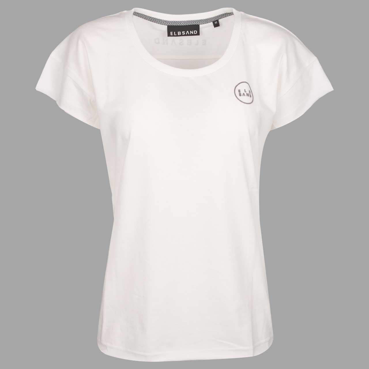 Elbsand Damen T-Shirt Ragne cloud white