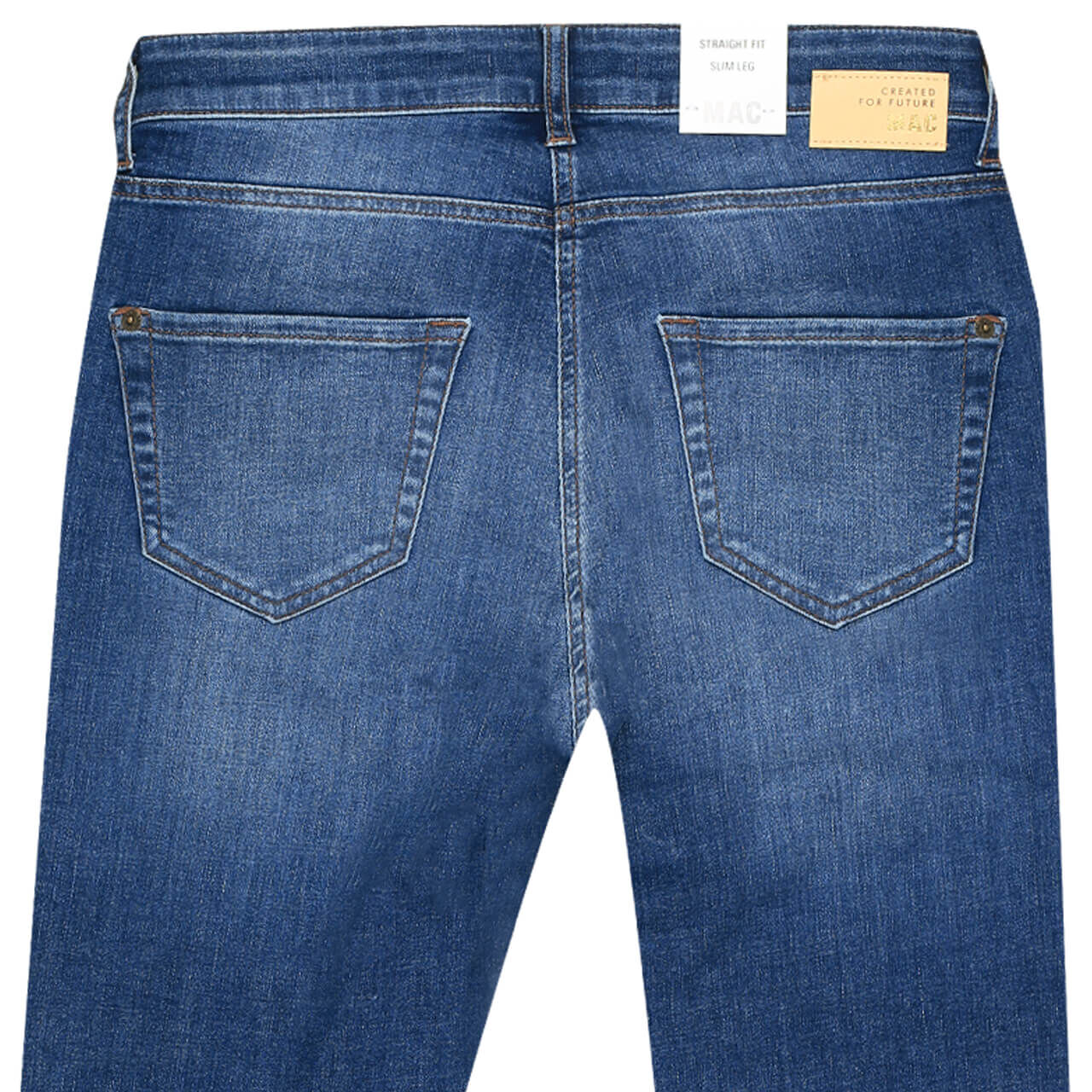MAC Jeans Slim für Damen in Blau verwaschen, FarbNr.: D577