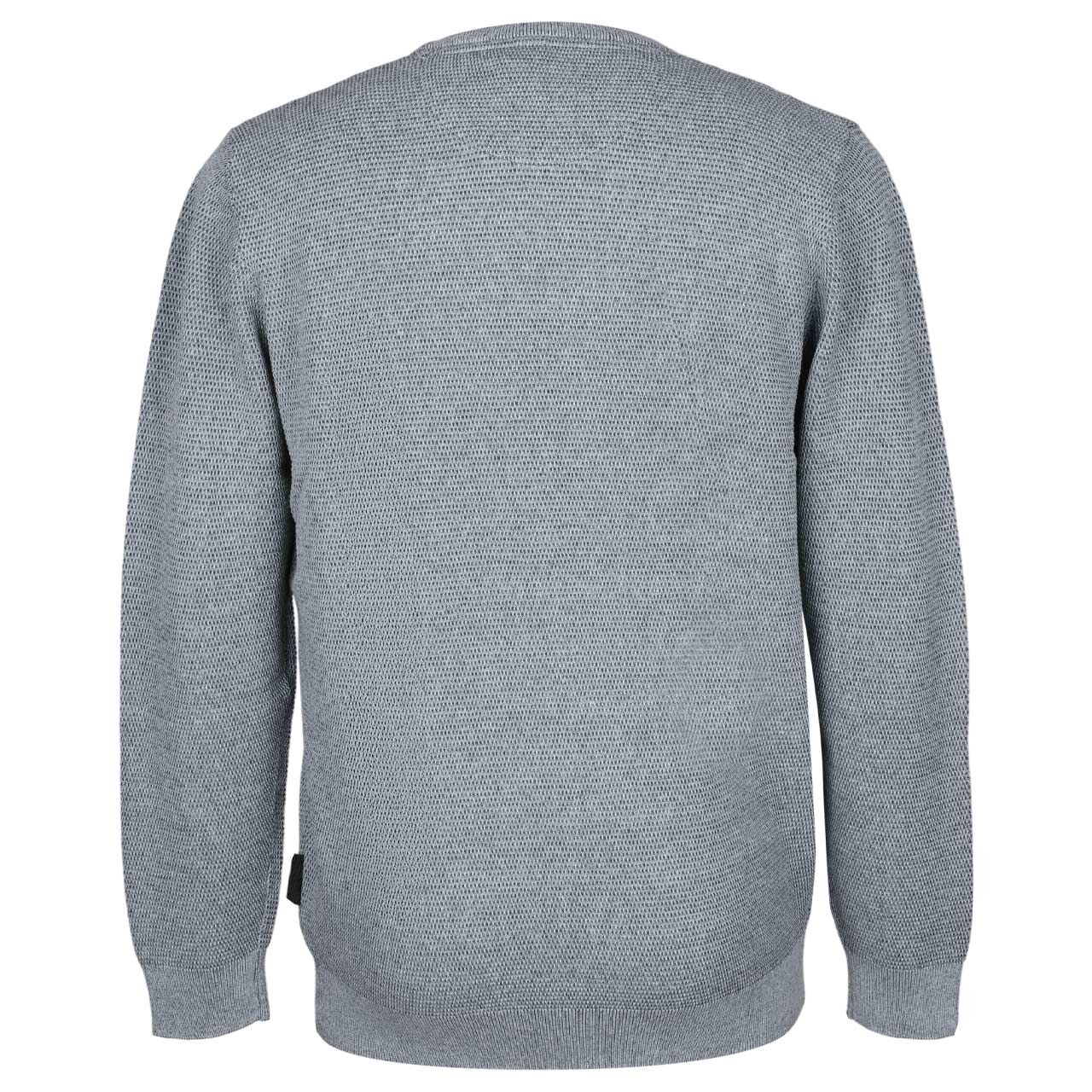 Herren Pullover von Casa Moda in Grau-Blau, Rückansicht