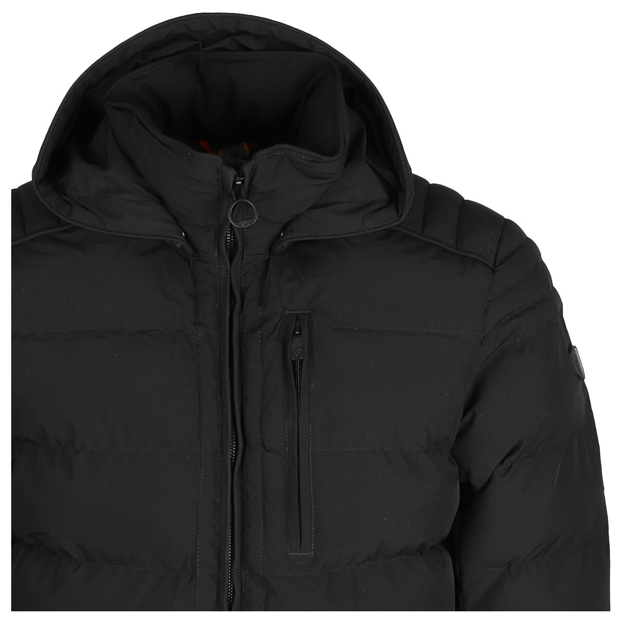 Herren Jacke Blackjack Men Short von Wellensteyn in Schwarz, Detailansicht vorne
