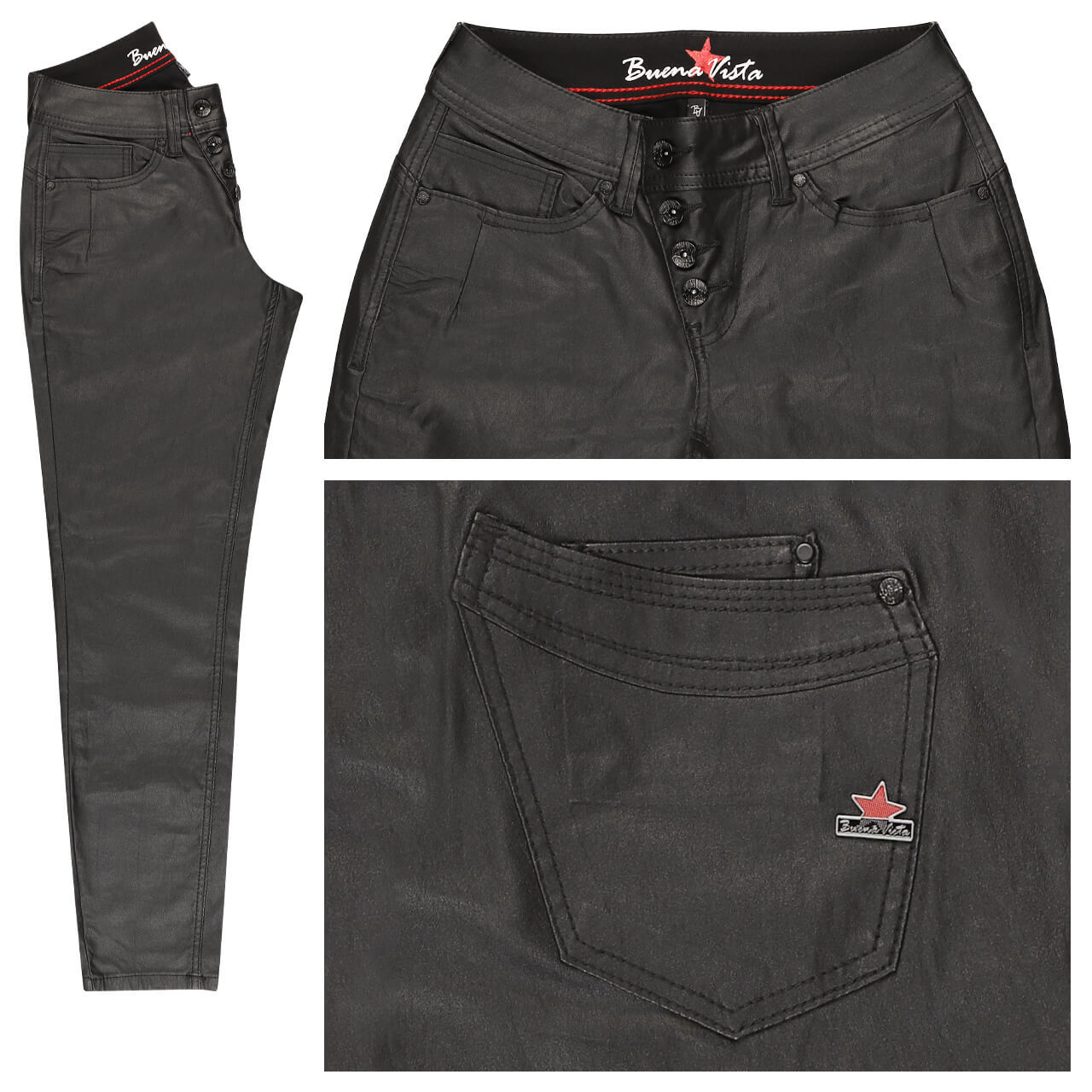 Buena Vista Malibu 7/8 Hose black coated