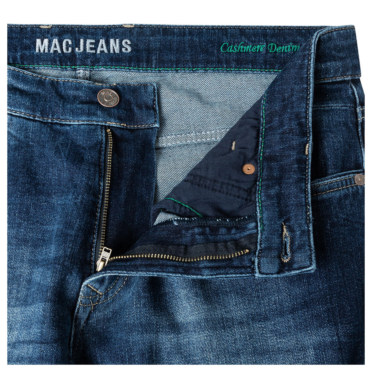 MAC Arne Pipe Jeans navy blue washed MAC Arne Pipe Jeans navy blue washed