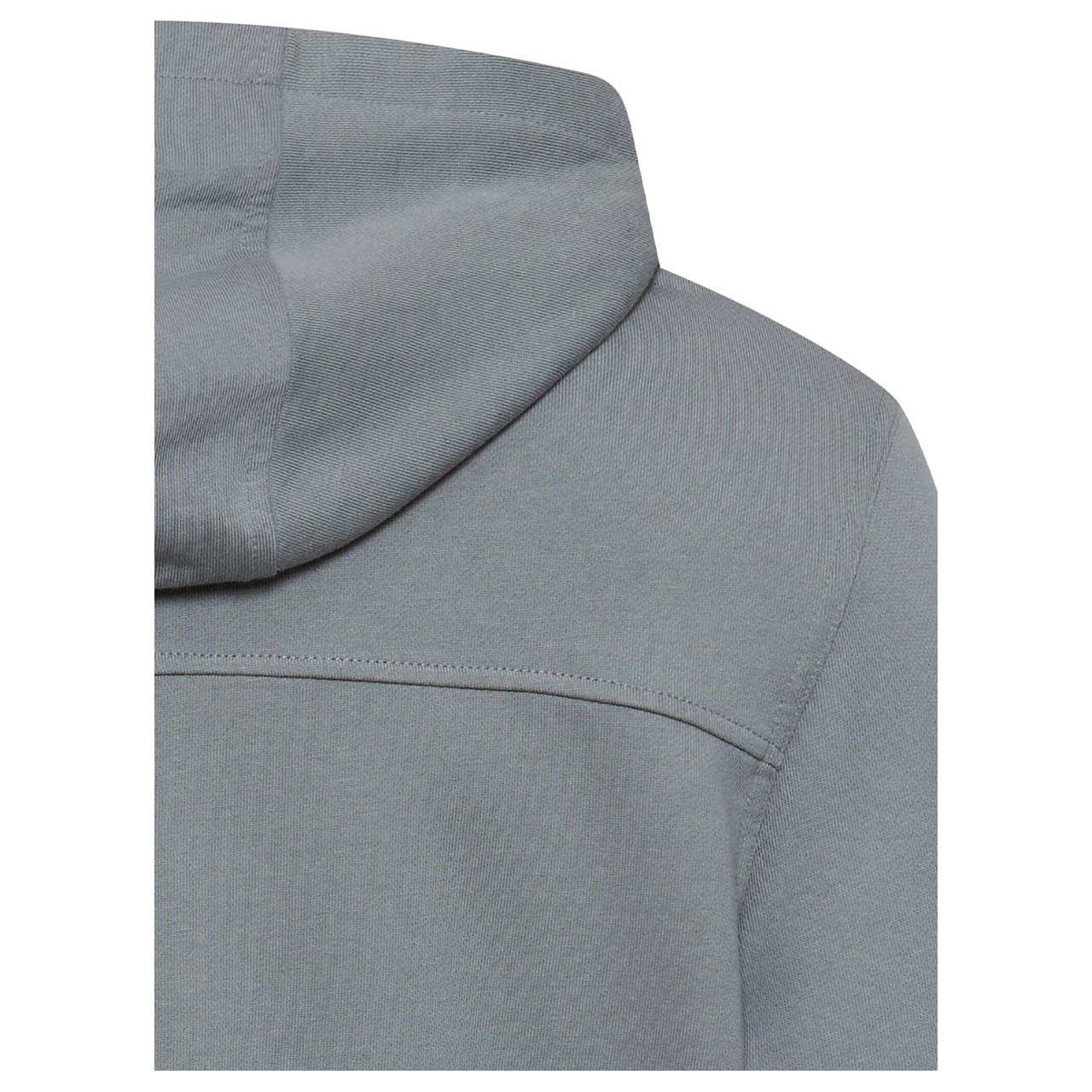 Herren Hoodie Sweatjacke von Camel active in Blau-Grau, detaillierte Rückansicht