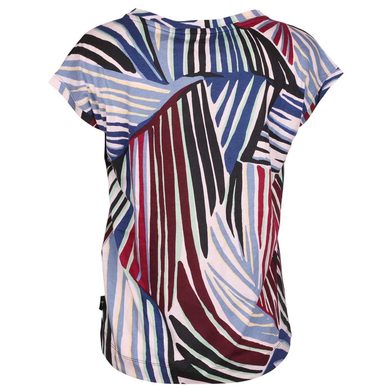 Damen T-Shirt Multi Allover von Cecil in Grün mit Print, Rückansicht