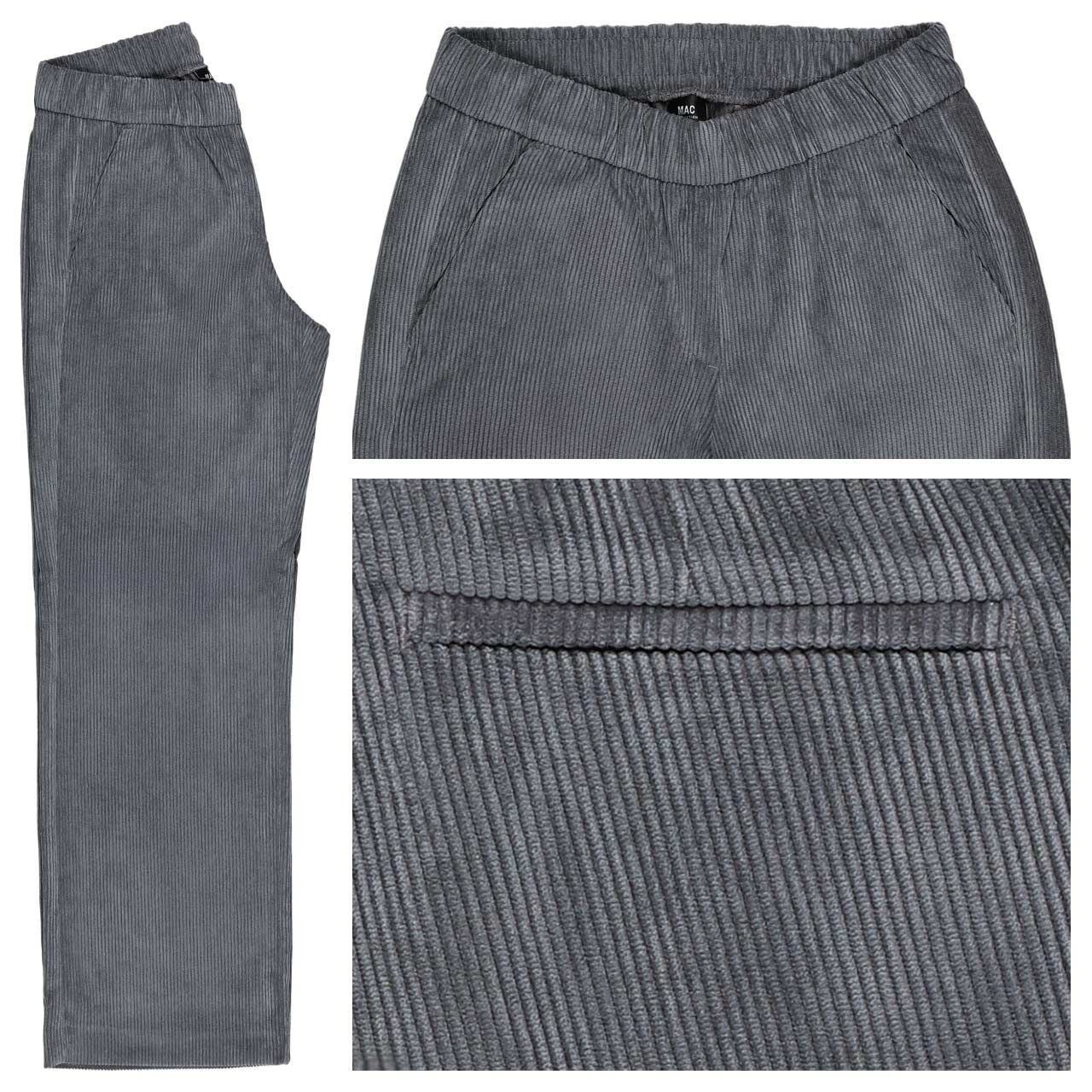 MAC Chiara Cordhose steel blue