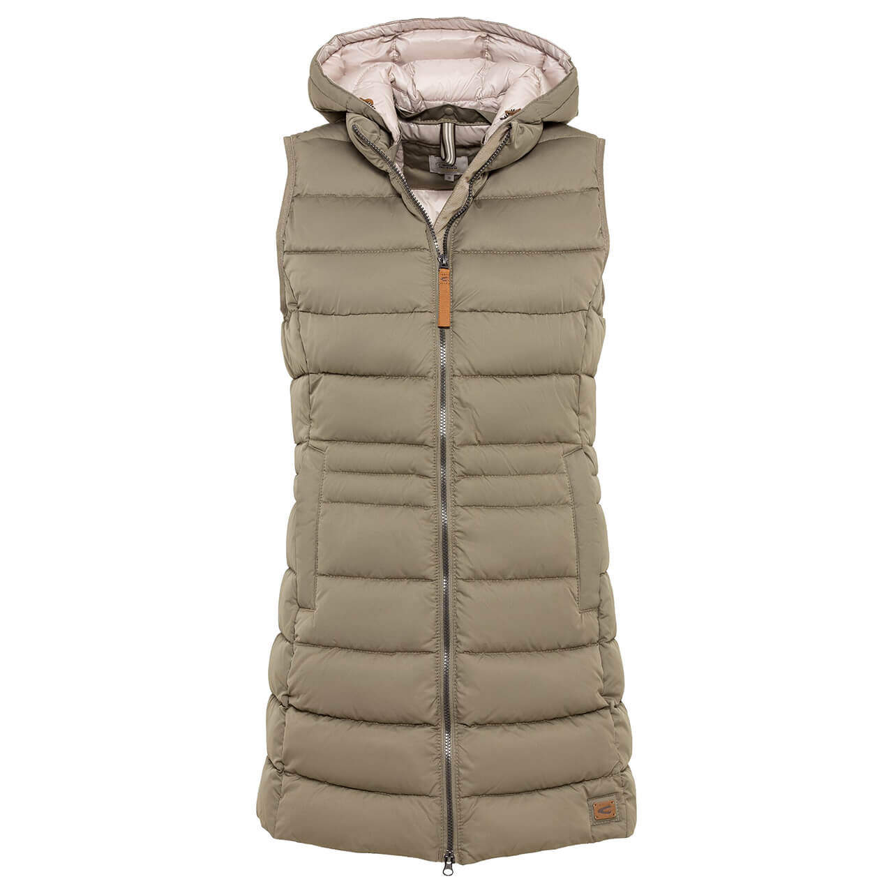 Camel active Damen Long Weste sage Camel active Damen Long Weste sage