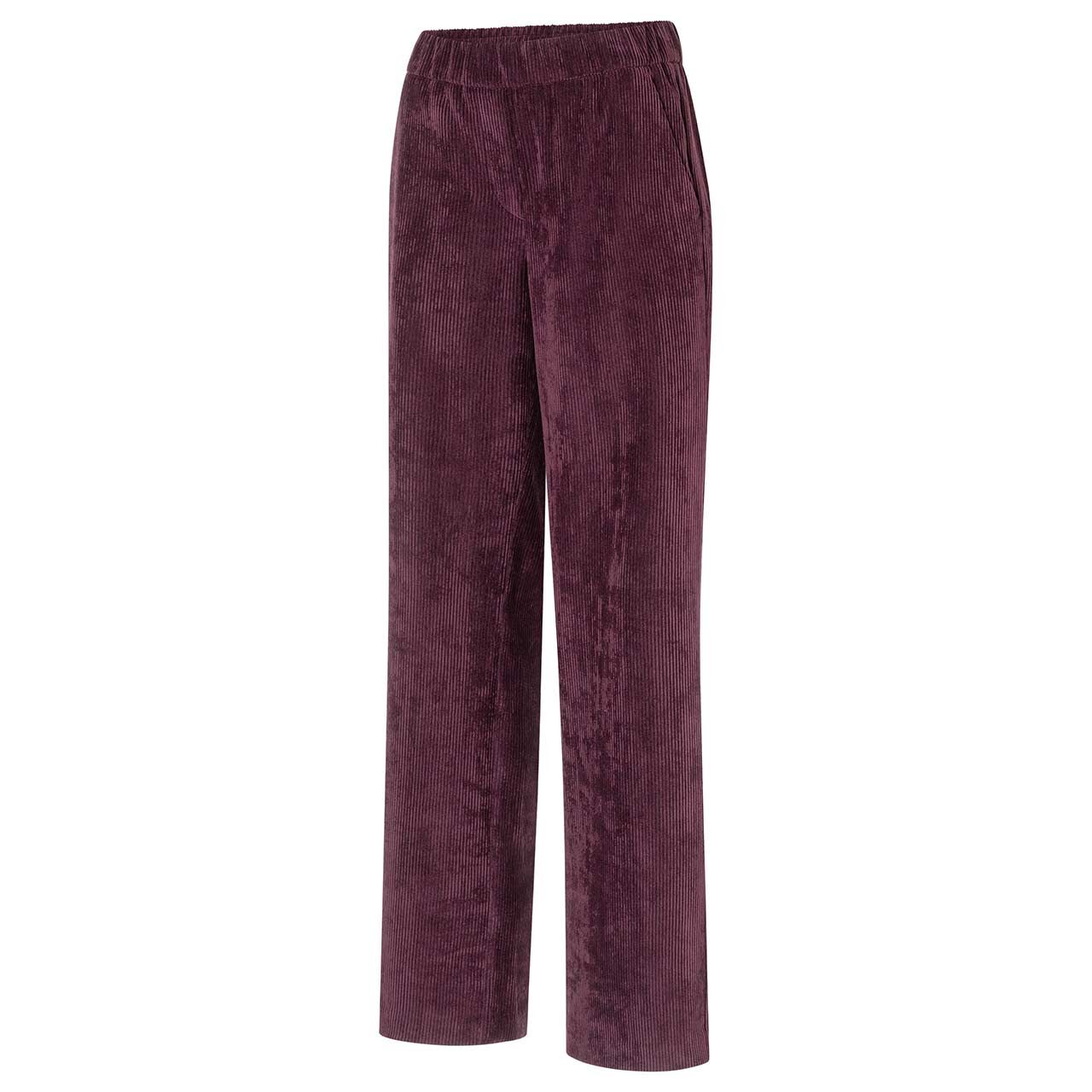 Damen Cordhose Chiara von MAC in Burgunderrot, Seitenansicht