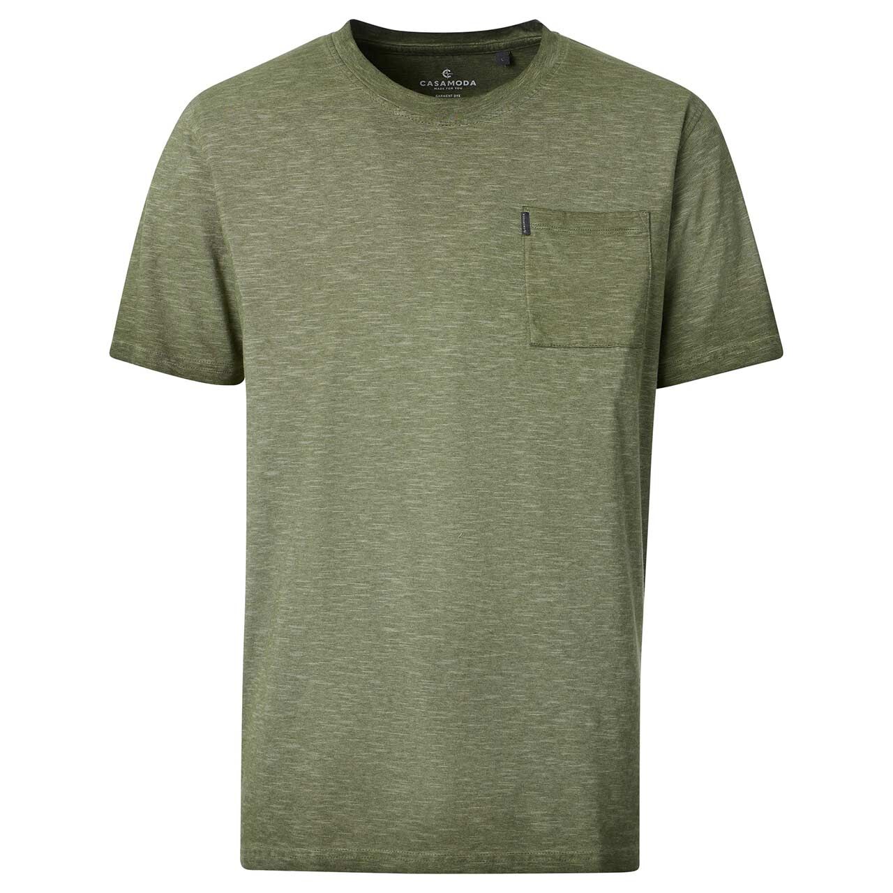 Casa Moda Herren T-Shirt olive green melange