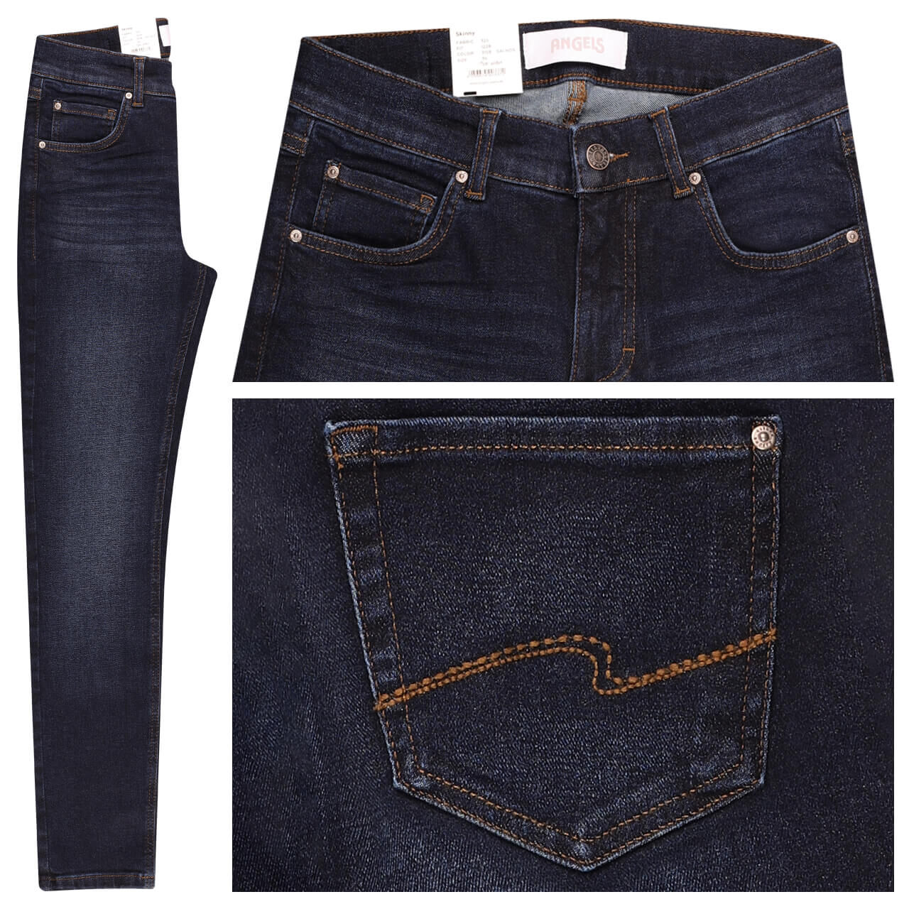 Angels Skinny Jeans dark stone used Angels Skinny Jeans dark stone used