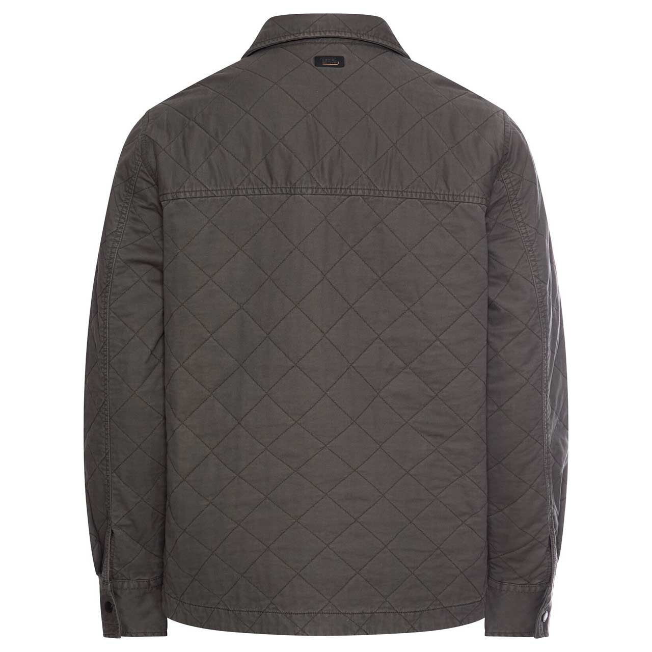 Herren Hemdjacke von Camel active in Dunkelgrau, Rückansicht