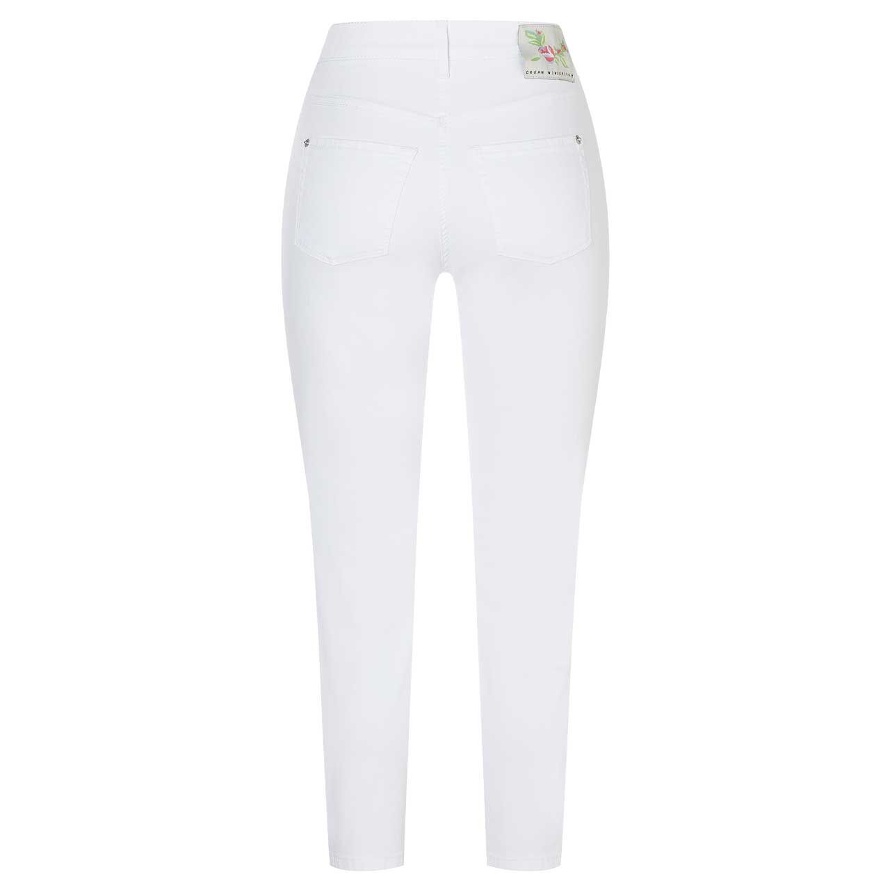 Damen 7/8 Jeans  Dream Summer von MAC in Weiß, Rückansicht