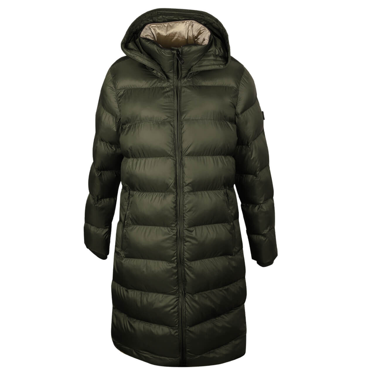 Wellensteyn Goldmine Extra Long Damen Jacke darkarmy Wellensteyn Goldmine Extra Long Damen Jacke darkarmy