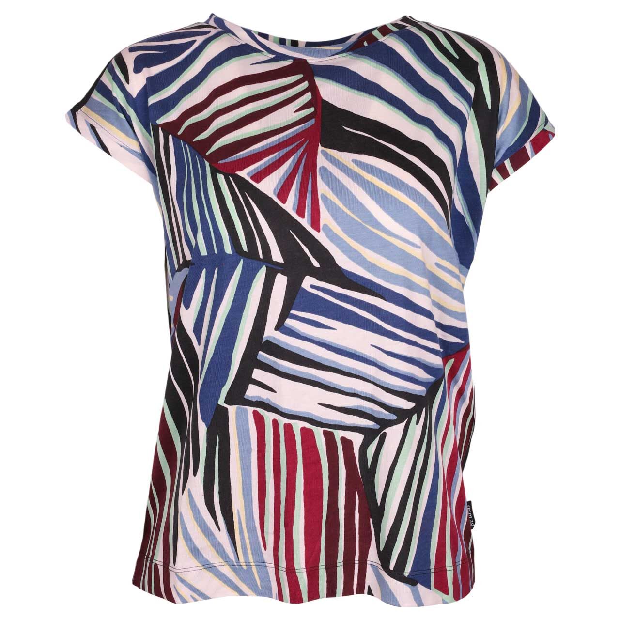 Cecil Damen T-Shirt Multi Allover palm breeze green