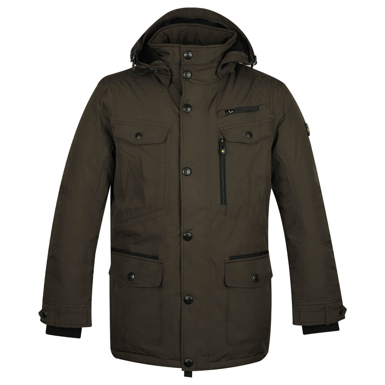 Wellensteyn Chester Winter Herren Jacke blackarmy green Wellensteyn Chester Winter Herren Jacke blackarmy green
