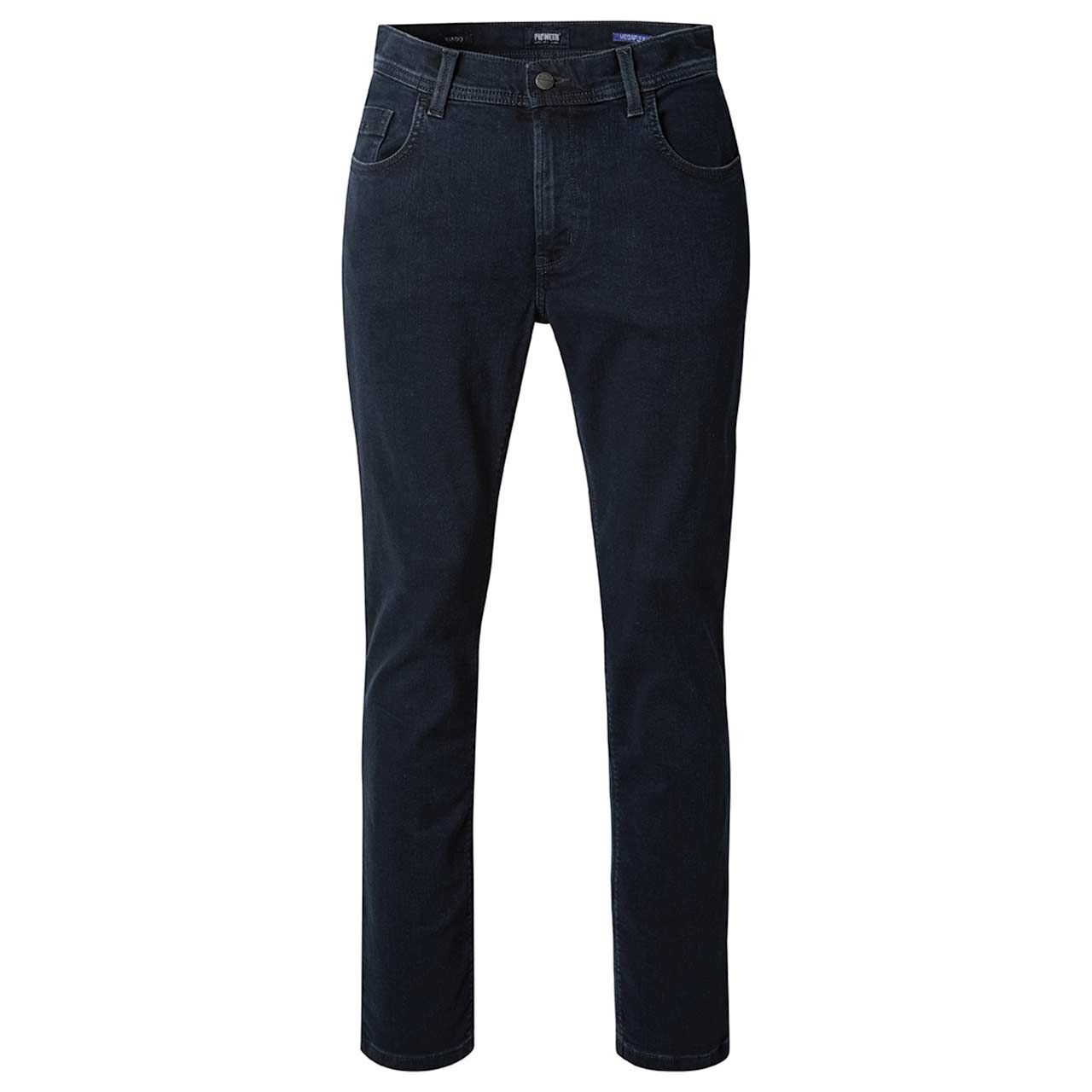 Herren Jeans Rando Megaflex von Pioneer in Dunkelblau angewaschen, Vorderansicht