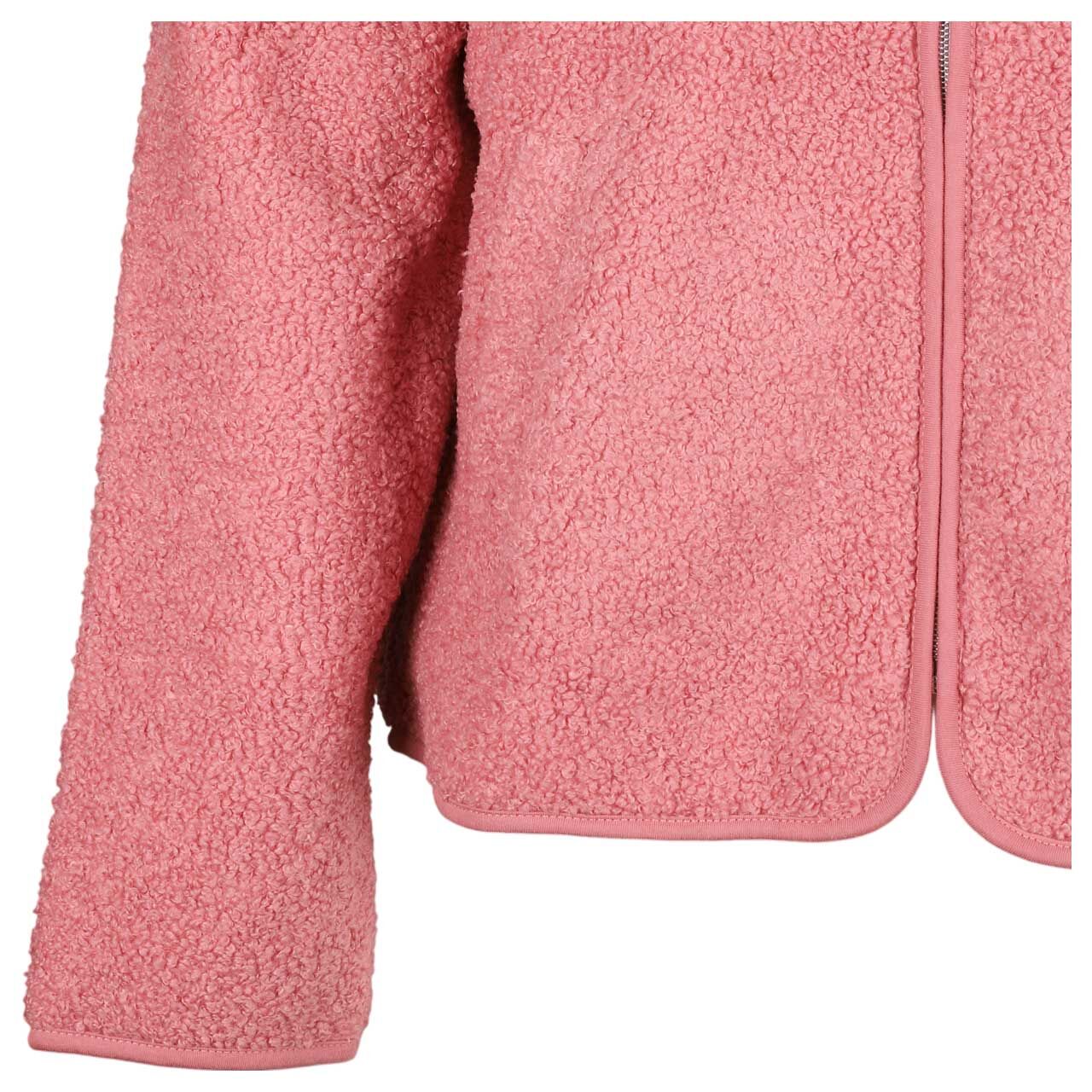 Damen Teddyjacke Hood Jacket von Street One in Rosa, Detailansicht