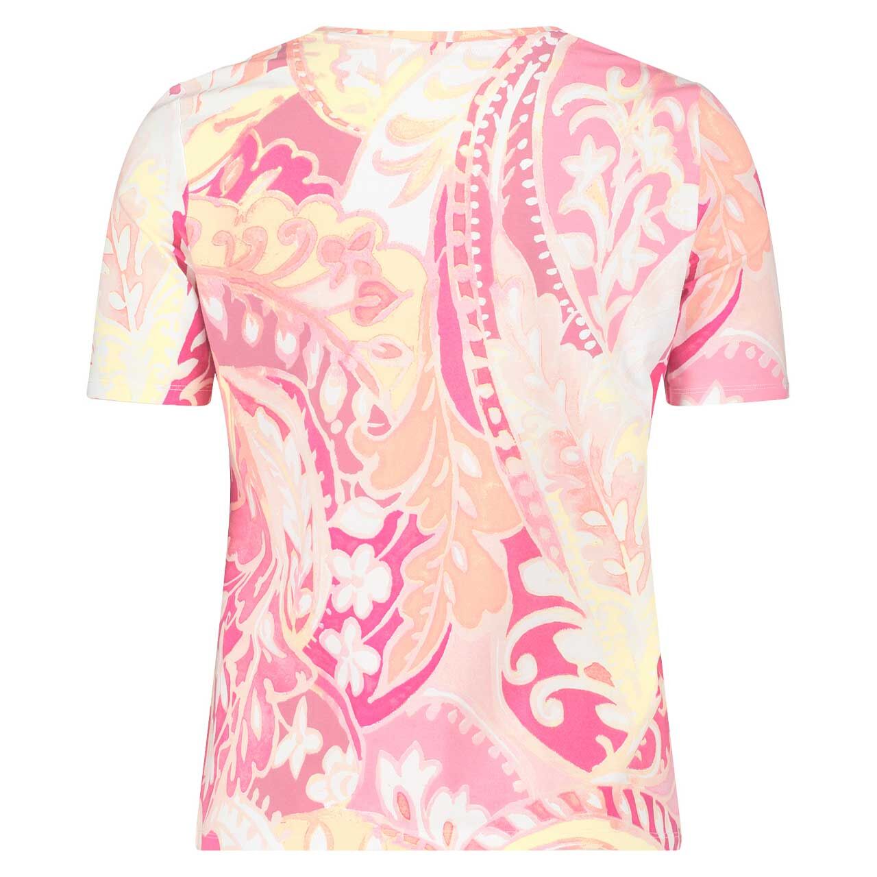 Damen T-Shirt von Betty Barclay in Rosa mit Print, Rückansicht