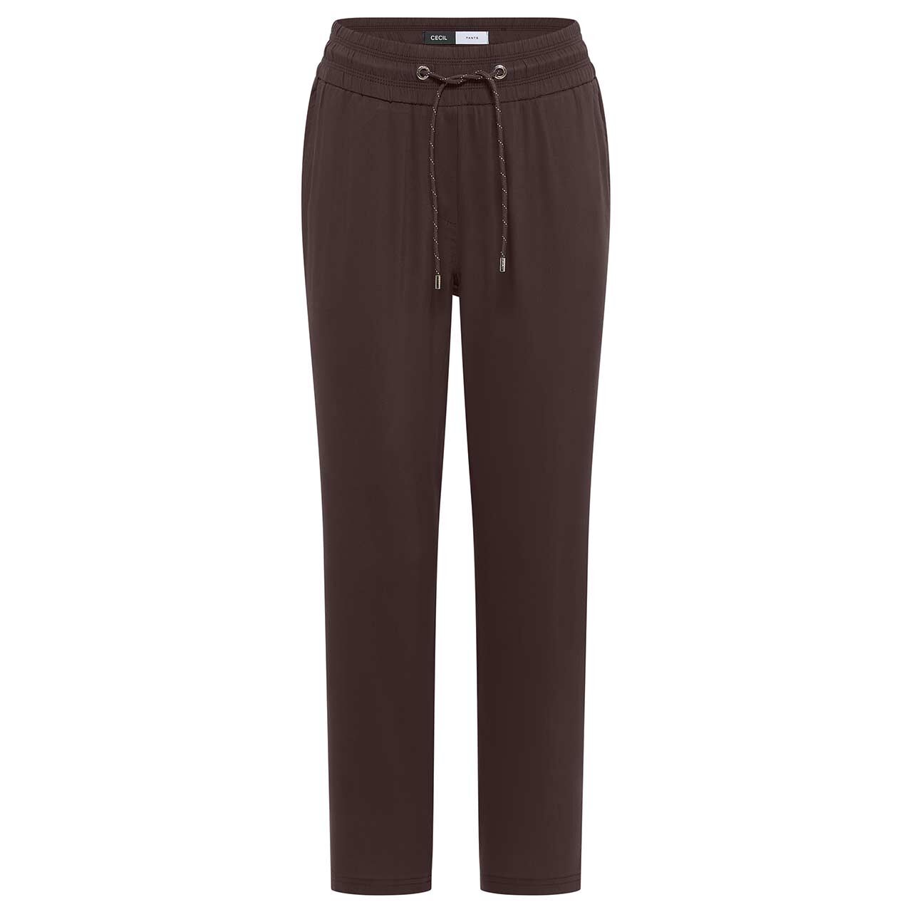 Cecil Chelsea Ankle Hose solid brown cacao