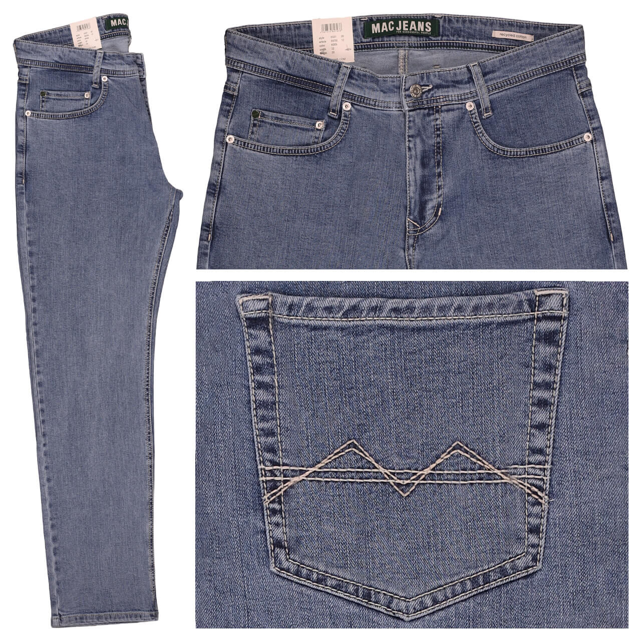 MAC Arne Jeans light indigo bleach