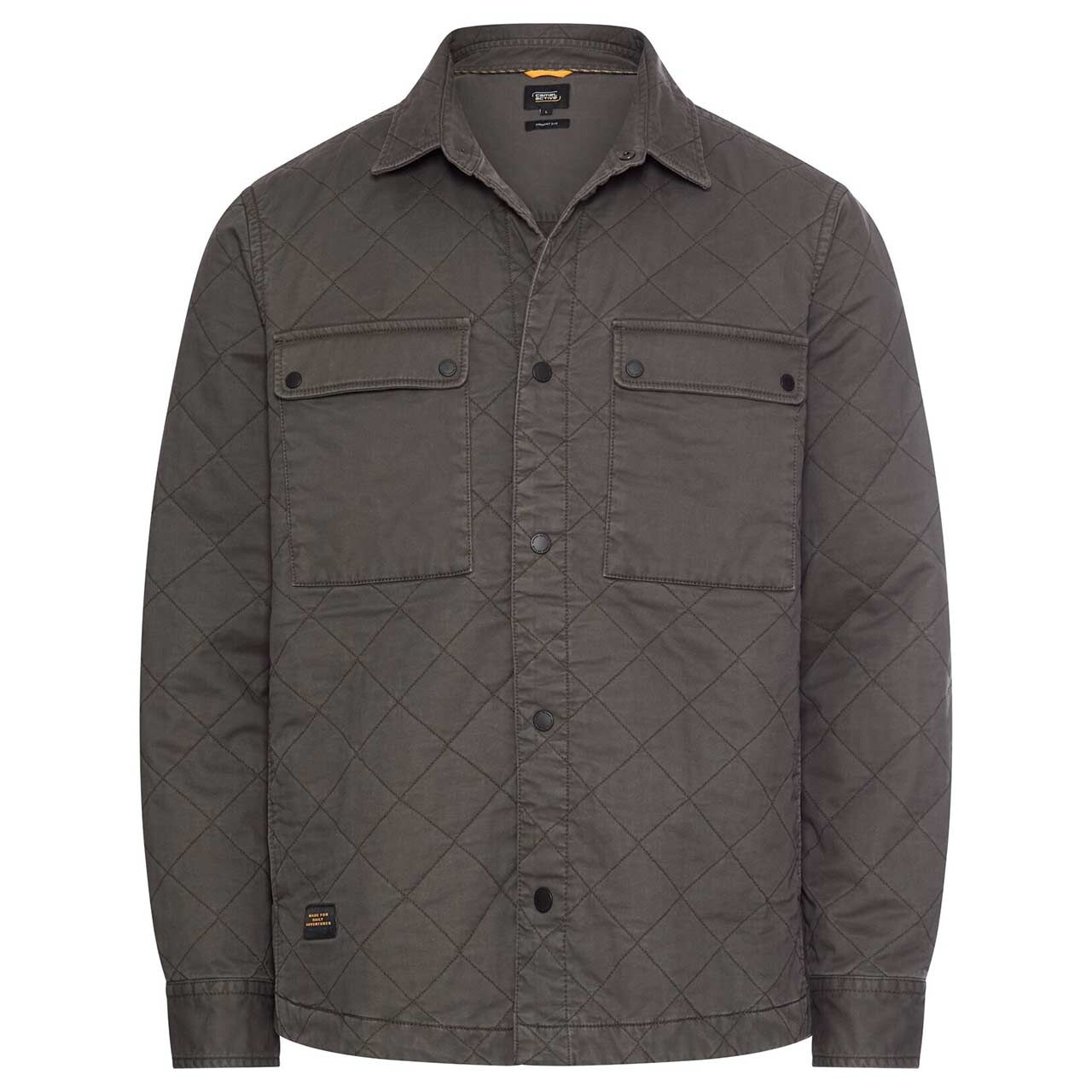 Camel active Herren Hemdjacke gunmetal