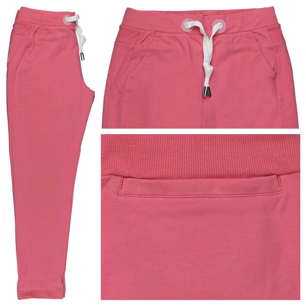 Elbsand Brinja Jogpants Ankle Baumwollhose vintage rose