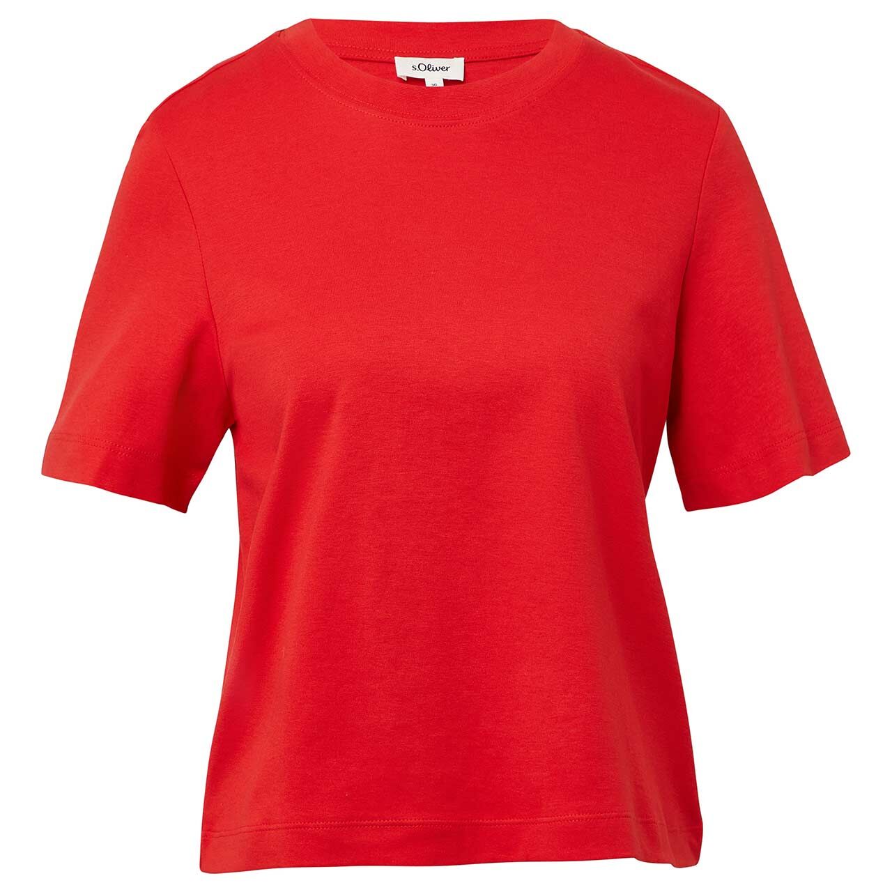 s.Oliver Damen T-Shirt red
