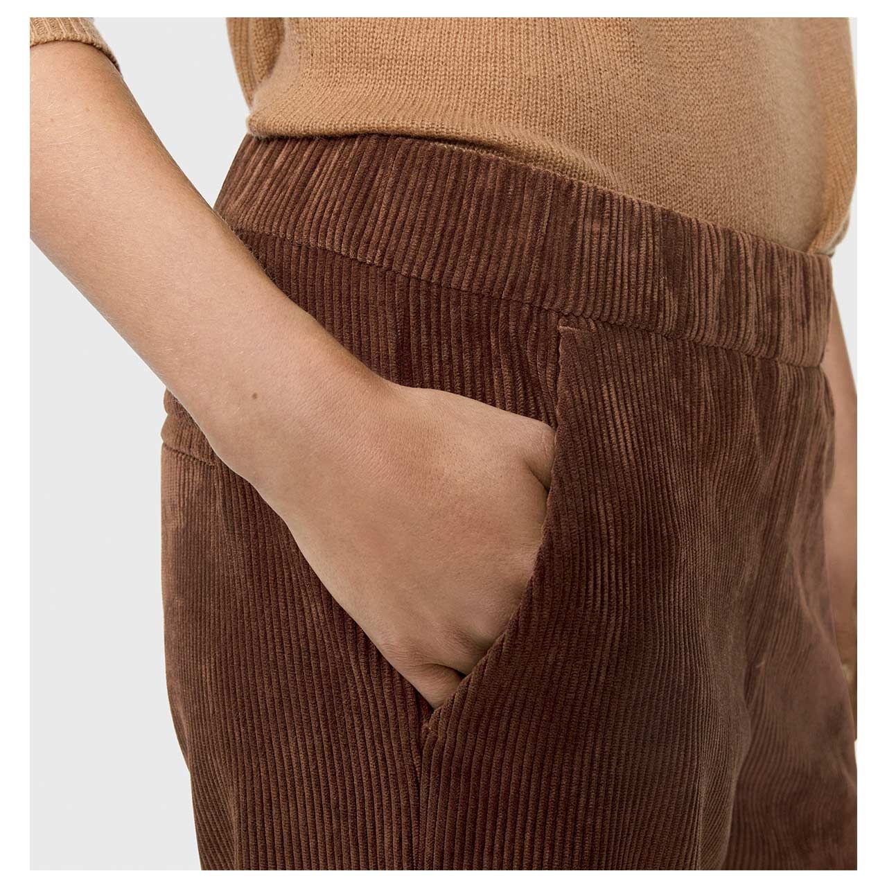 MAC Chiara Cordhose bison brown