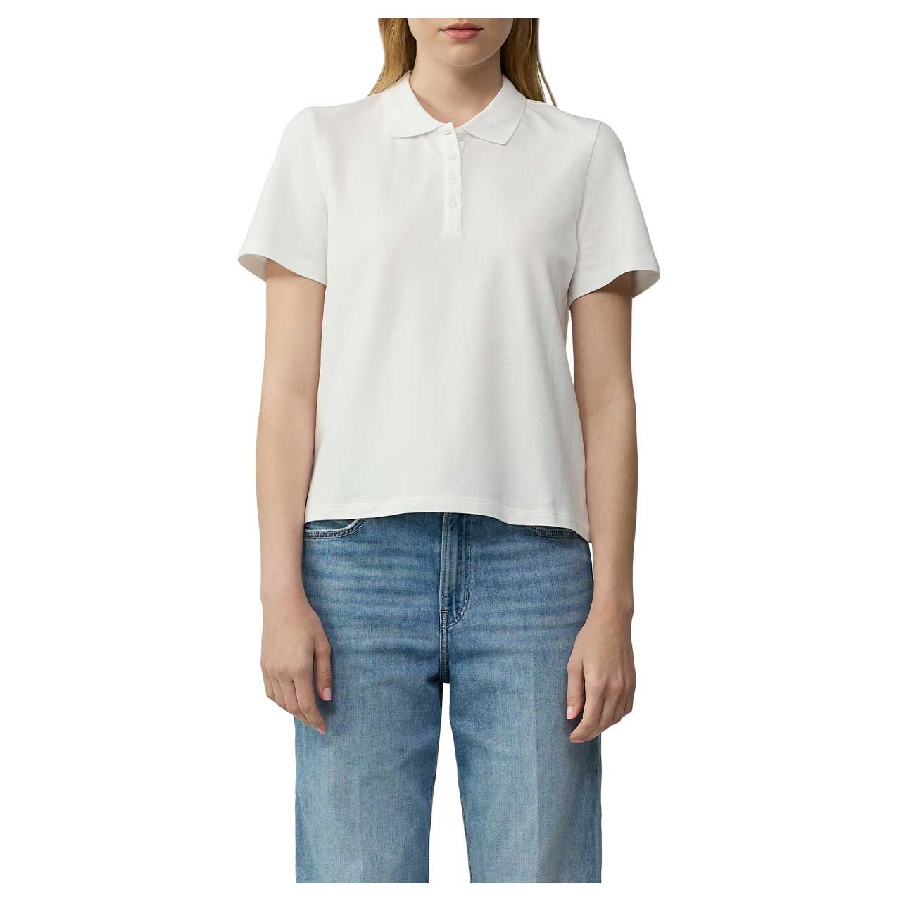 s.Oliver Damen Poloshirt white