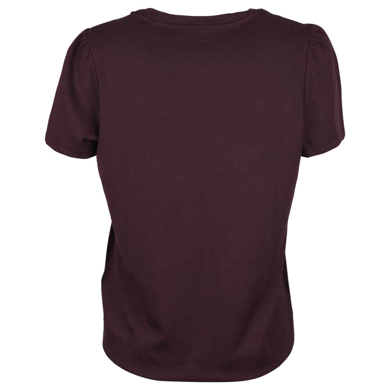 Damen T-Shirt Puff Sleeves von Street One Studio in Lila, Rückansicht