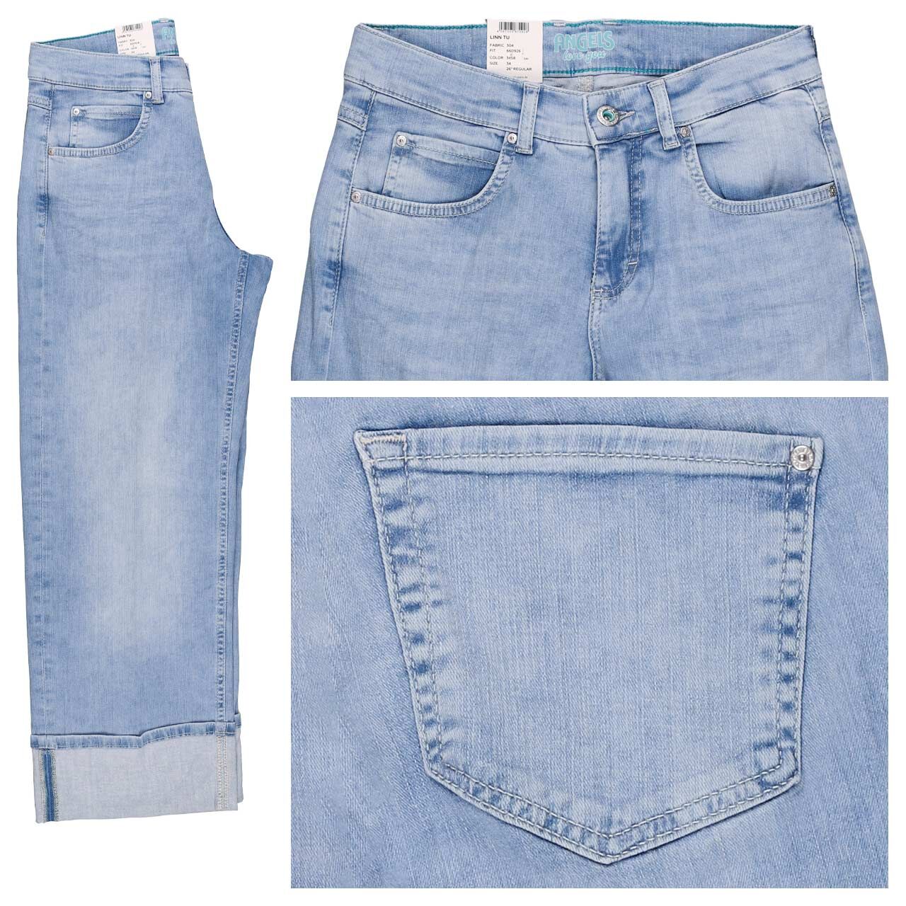 Angels Linn TU 7/8 Jeans ferra blue used buffi