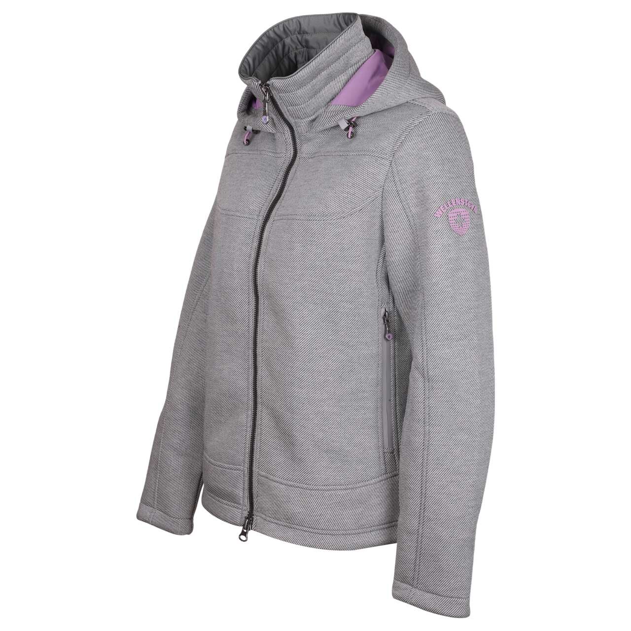 Damen Jacke Florida Lady von Wellensteyn in Grau meliert, Seitenansicht