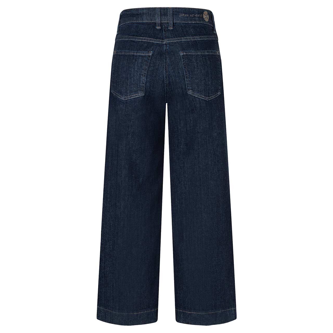 Damenjeans Dream Culotte von MAC in Dunkelblau, Rückansicht