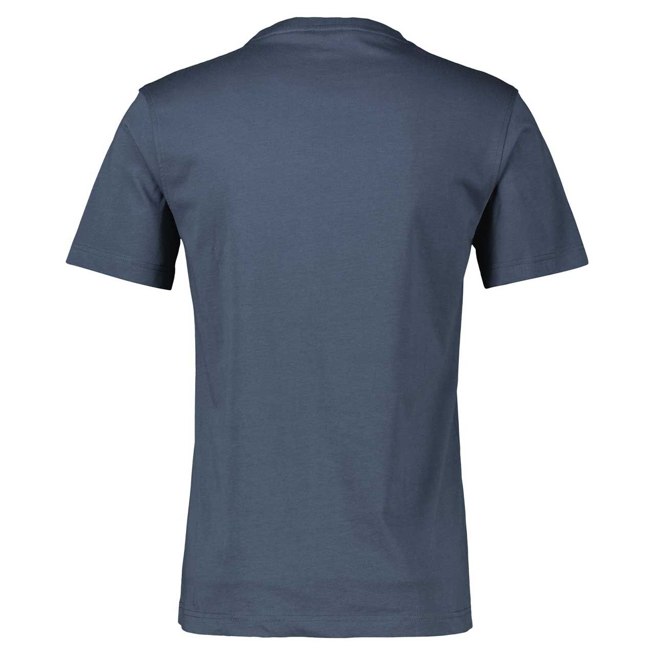 Herren T-Shirt von Lerros in Dunkelblau, Rückansicht