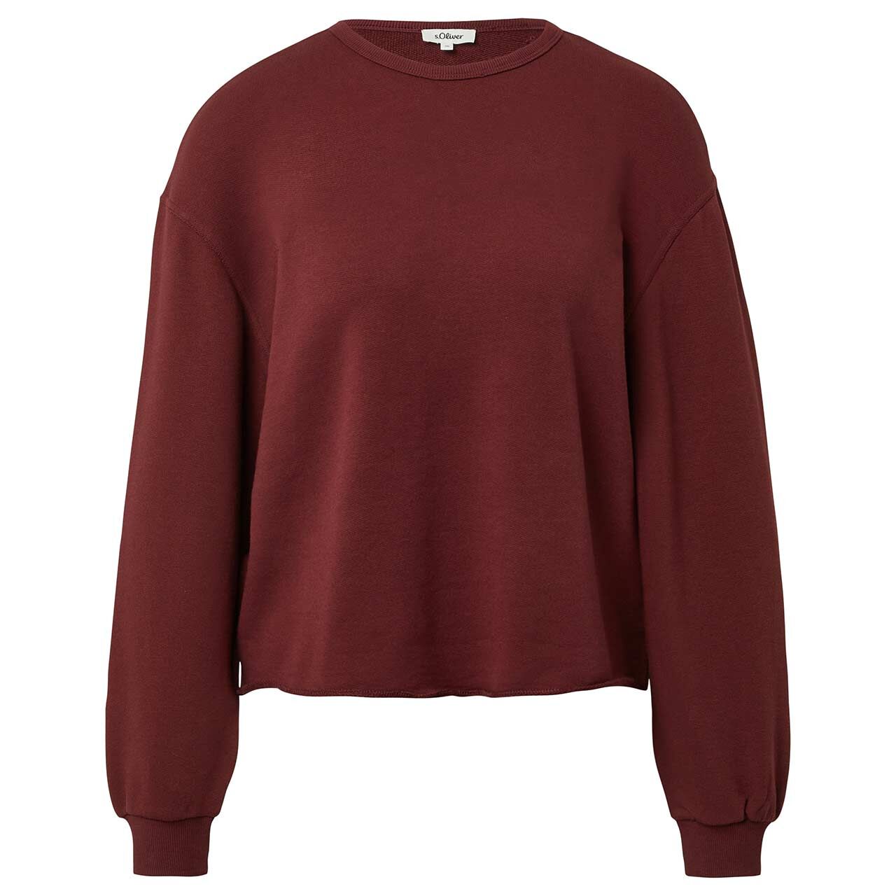 s.Oliver Damen Sweatshirt dark merlot