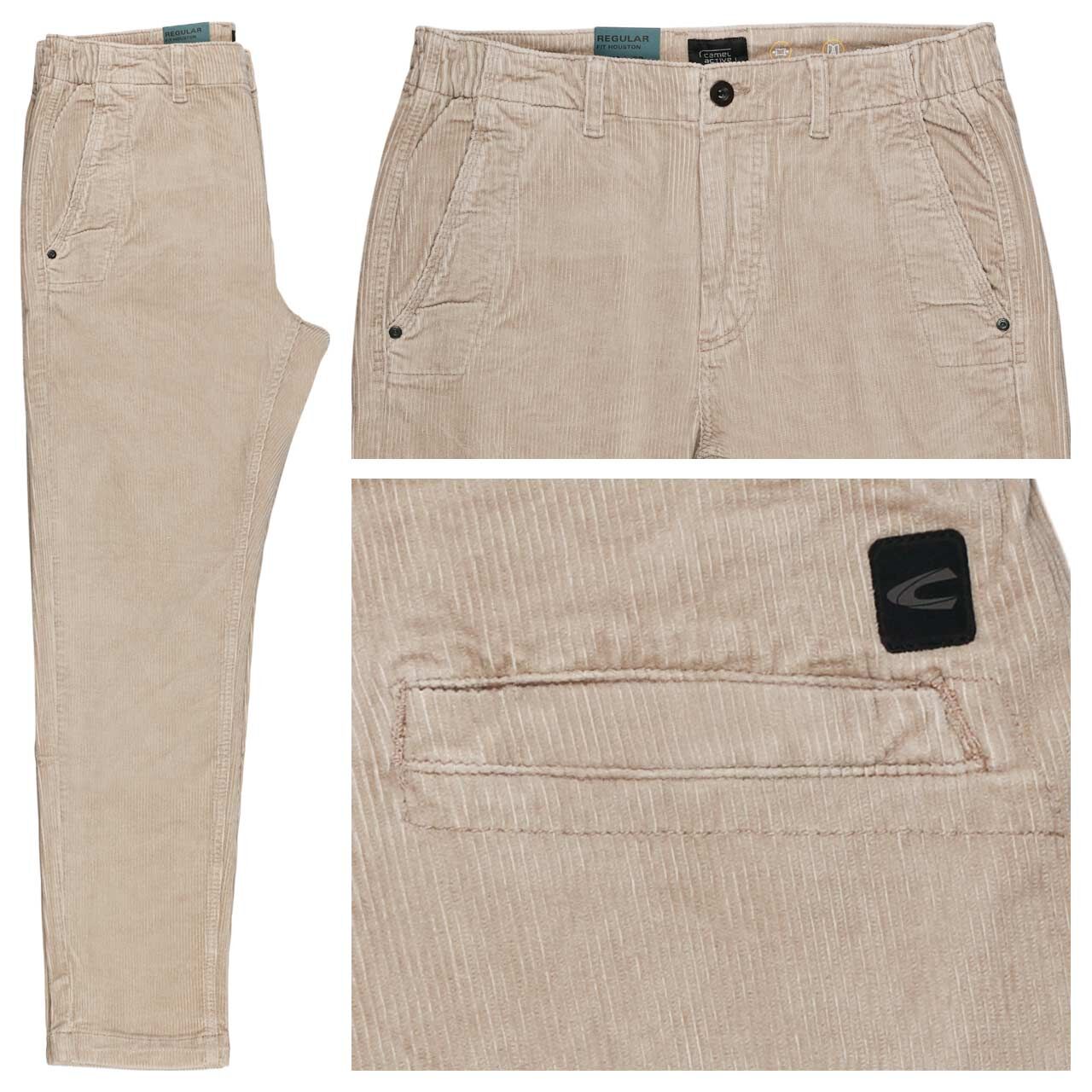 Camel active Houston Chino Cordhose light beige