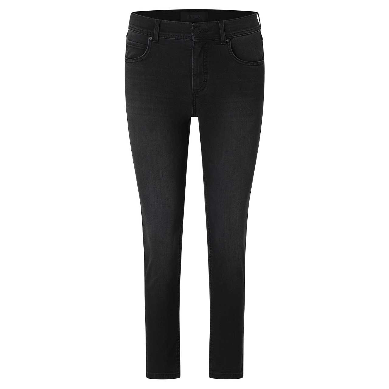 Damen 7/8 Jeans Ornella von Angels in Dunkelgrau angewaschen, Vorderansicht