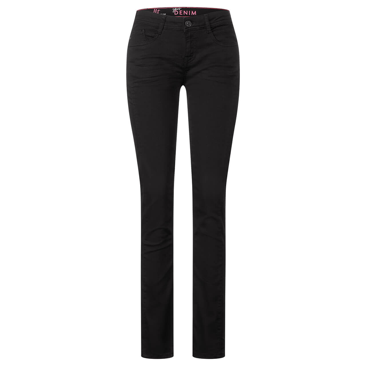 Street One Jane Jeans clean black thermo denim