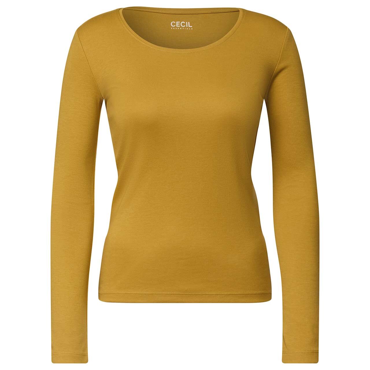 Cecil Damen Langarm Shirt Pia golden honey